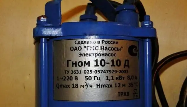 Бирка водяного насоса ГНОМ